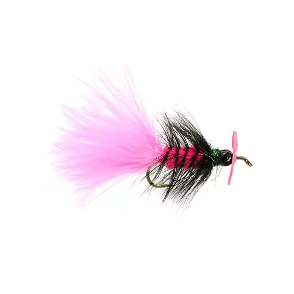 Pink Hot Wooly Bugger Evo streamer lago