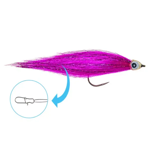 Pink Tricky Stinger BL Plus - 16 cm streamer depredadores