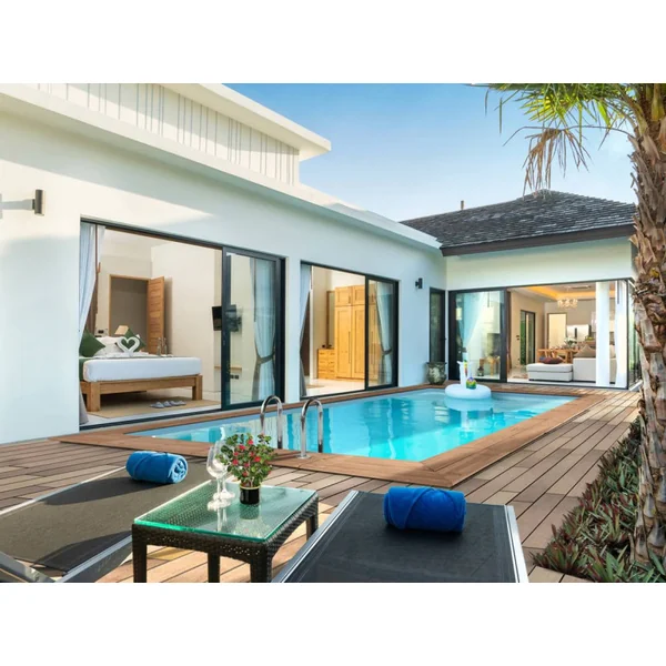 Piscina de madera rectangular "Aruba" - 5,00 x 3,00 x 1,24 m