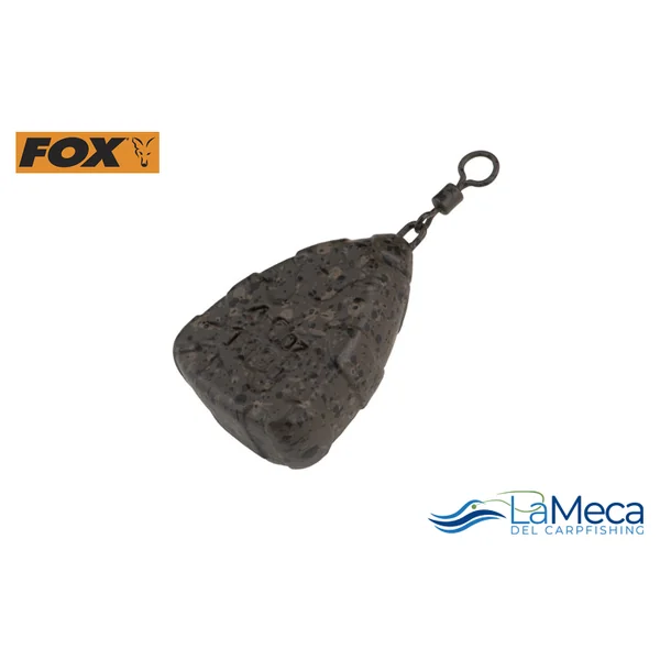 PLOMO FOX FLAT PEAR LEADS SWIVEL 100gr