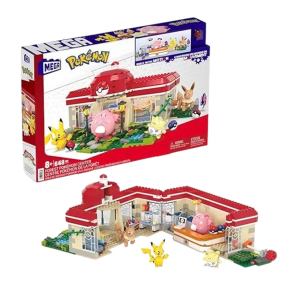 Pokemon Forest Pokemon Center 648 Pzas 8+