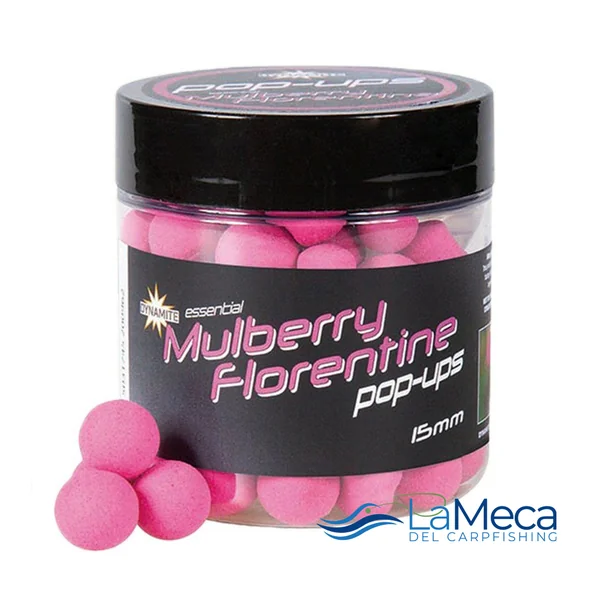 POP UP 15mm MULBERRY FLORENTINE DYNAMITE BAITS