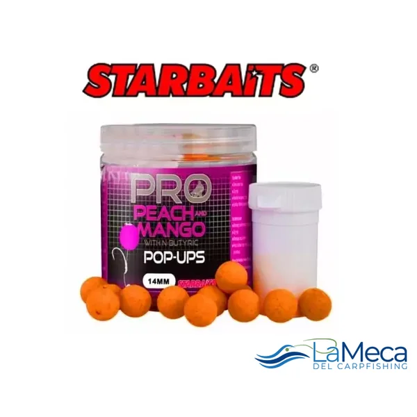 POP UP PEACH & MANGO 14MM STARBAITS