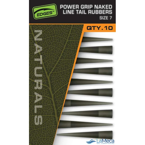POWER GRIP NAKED LINE TAIL RUBBERS FOX TALLA 7