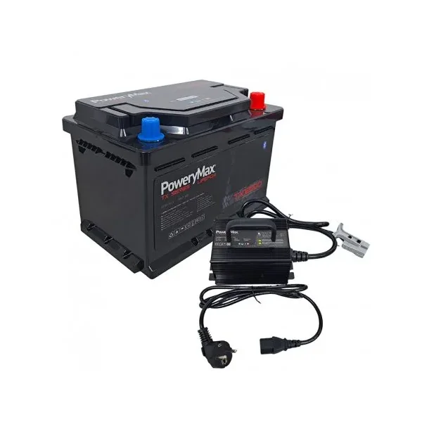 powery max tx12100 + cargador inteligent
