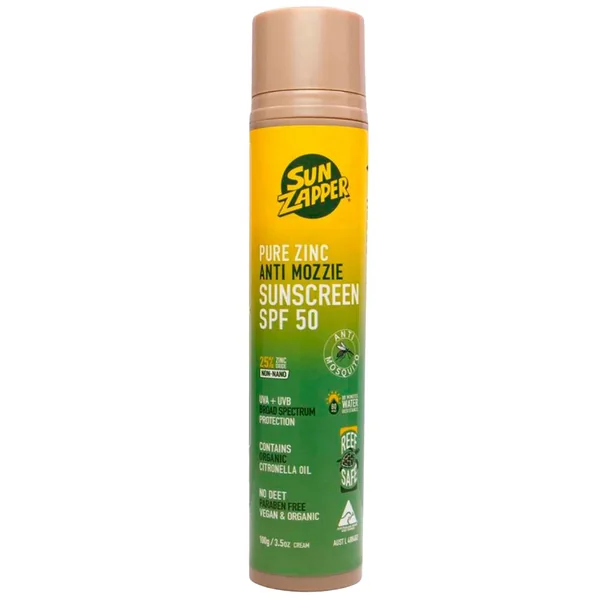 Protector Solar Sun Zapper Anti Mozzie 100gr
