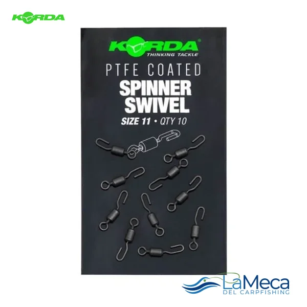 PTFE SPINNER SWIVEL KORDA SIZE 11