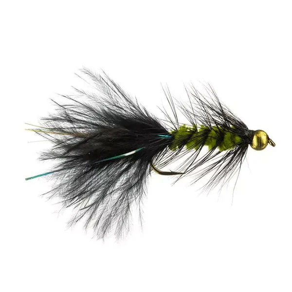 Pure Wooly Bugger Olive Black streamer trucha