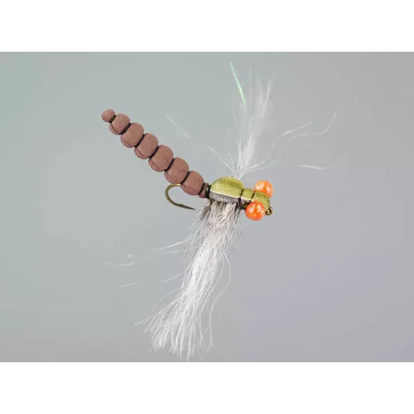 Realistic Foam Dragonfly Brown libèlula moscardone