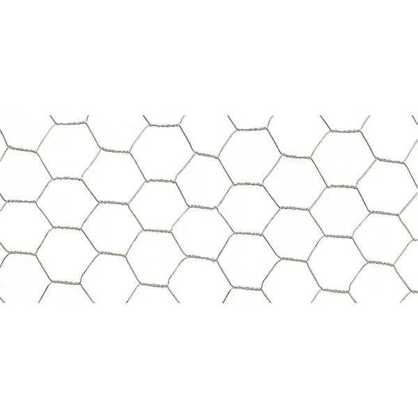 Rede de arame - "Galvanex" - 1,50 x 25 m - Cinzento