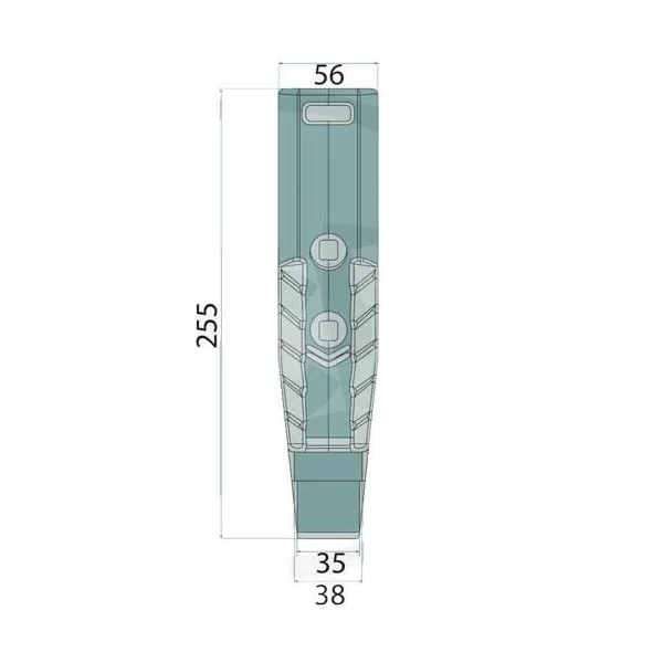 REJA CHISEL RASTROJERO KOCKERLING C - Imagen 2