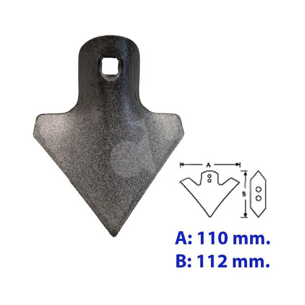 REJA SEMBRADORA ACERO