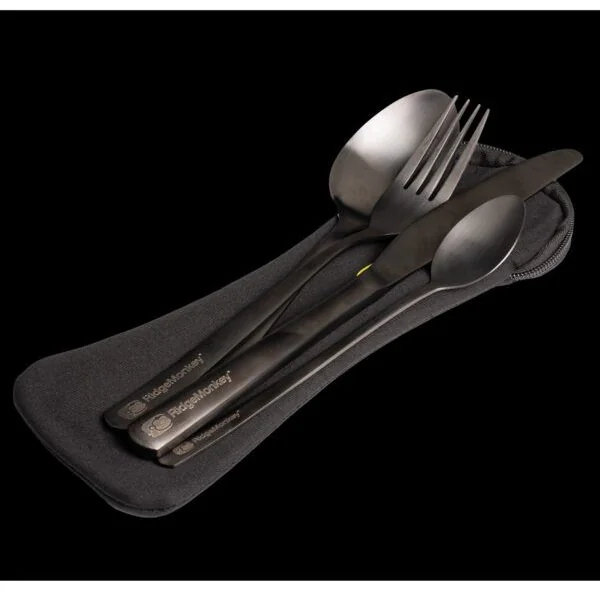 Ridge Monkey Juego de Cubiertos Dlx