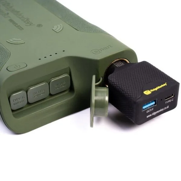 RidgeMonkey PowerBank Wireless 77850mAh Camo - Imagen 4