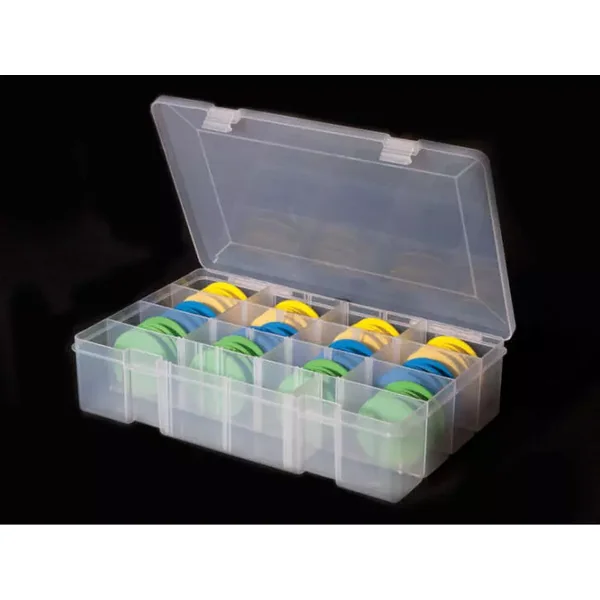 RIG BOX + 24 pc. FOAM WINDER leeda
