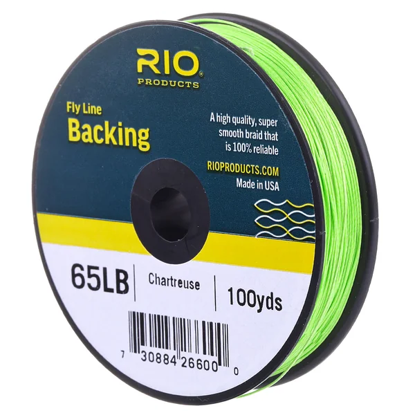 Rio Gel Spun Backing GSP 65lb chartreuse