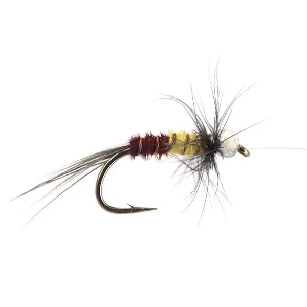River Pheasant Duo Peacock Head ninfa para cuerda