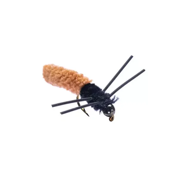 Rubber Leg Mop Fly Brown