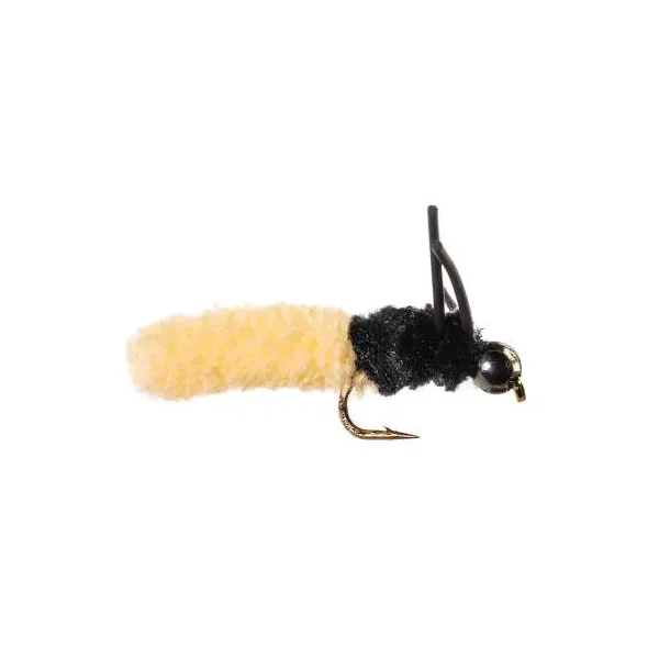 Rubber Leg Mop Fly Cream - Imagen 2