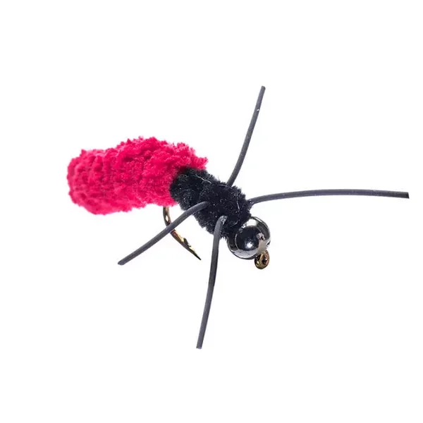 Rubber Leg Mop Fly Fluo Pink - Imagen 3