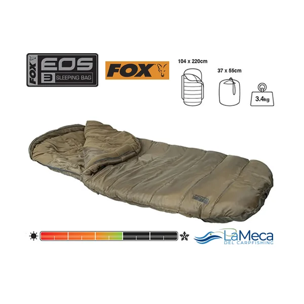 SACO DE DORMIR EOS 3 FOX