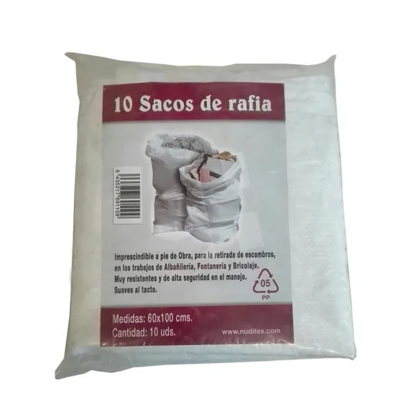 SACO RAFIA 60X100 ( 10UDS) - Imagen 2