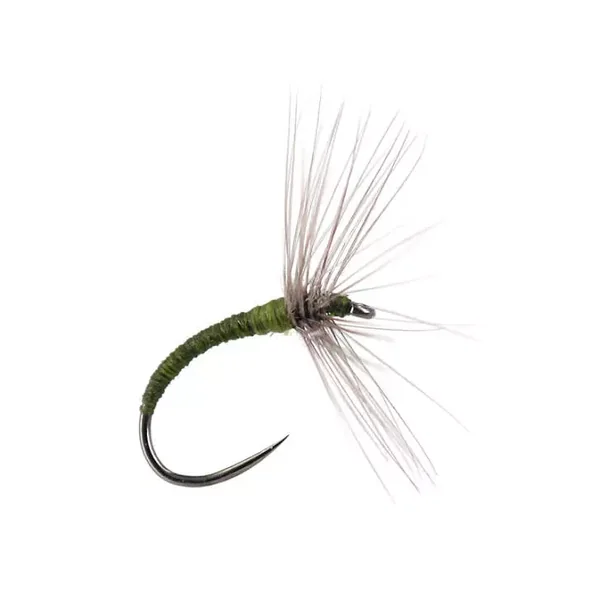 Sakasa Kebari Slim Olive mosca tenkara