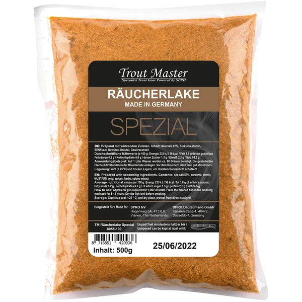 Salmuera para ahumar Spro Trout Master 500g