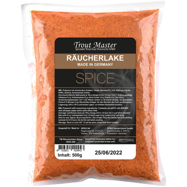 Salmuera para ahumar Spro Trout Master 500g - Imagen 2
