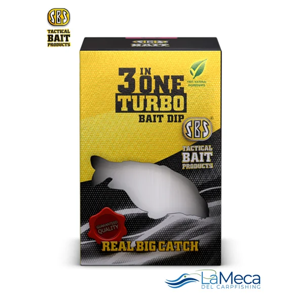 SBS 3 IN ONE TURBO BAIT DIP GARLIC 250ml