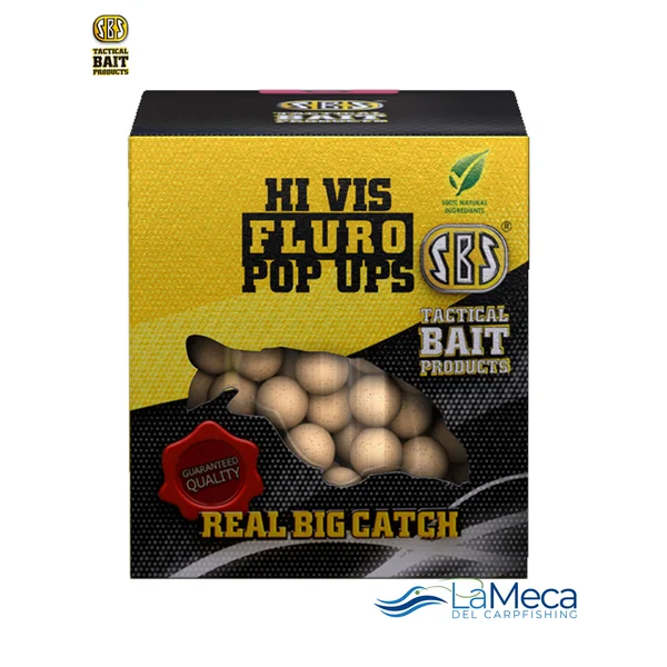 SBS FLUORO POP-UPS GARLIC 10/12/14mm 100gr
