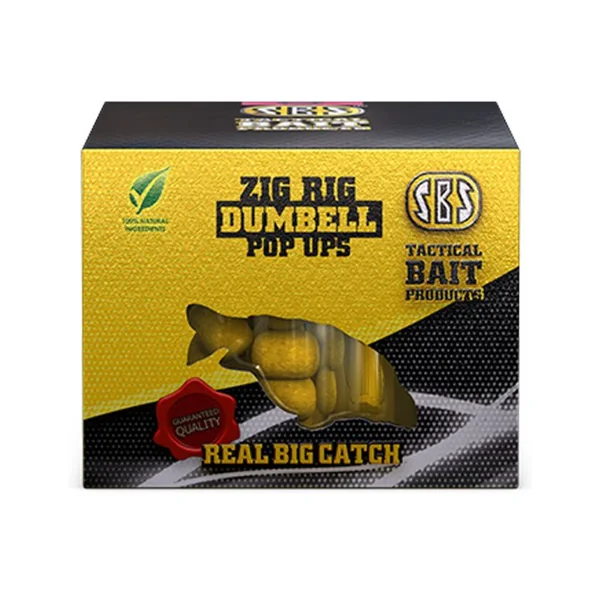 SBS Zig Rig Dumbell Pop Ups Pineapple 16m