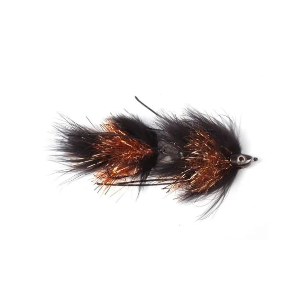 Scull Bunker Marabou - Black/Copper