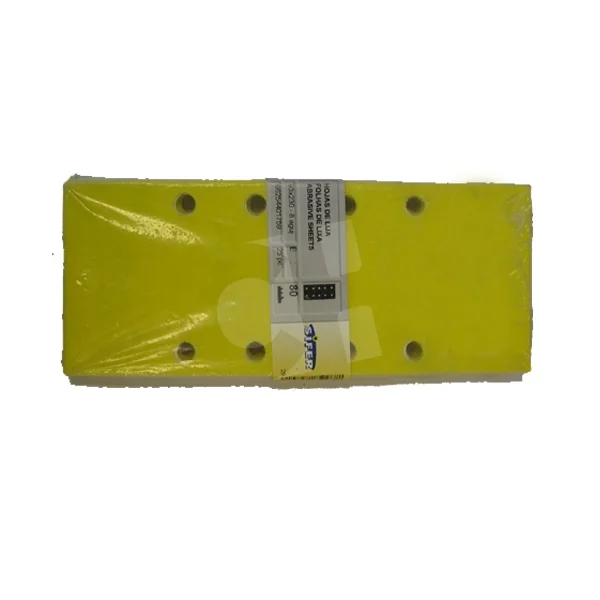 SET 25 LIJA PINZA 115X280 10A G80 SIFER