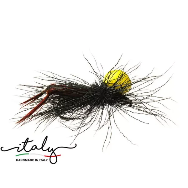 SF Hopper Xfloating High Viz Black BL mosca aguas rápidas