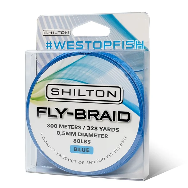 Shilton FLY-X Backing 80lbs 300m azul - Imagen 2