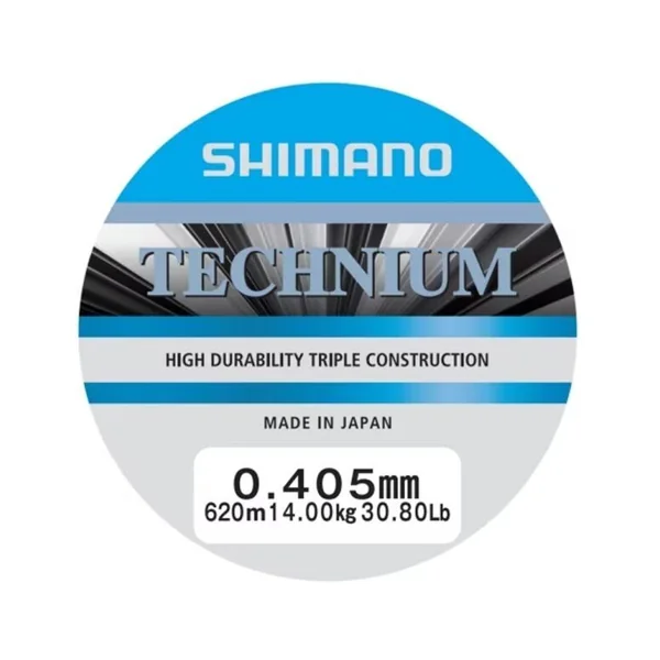 Shimano Linea Technium 620m 0.405mm grey - Imagen 2