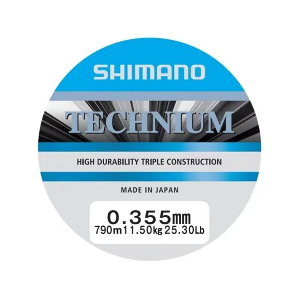 Shimano Mainline Linea Technium 0.355mm 790m grey