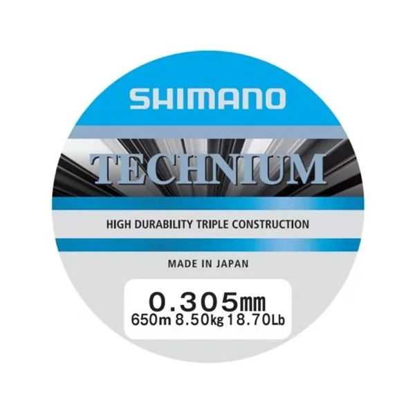 Shimano Mainline Linea Technium 1100m 0.305mm 8.5kg grey