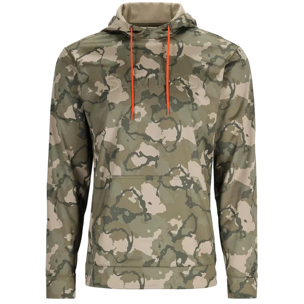 Simms Challenger Sudadera con capucha regimiento camuflaje verde oliva