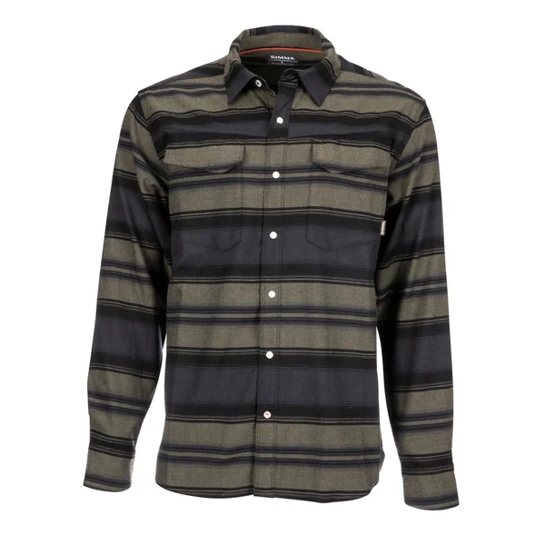 Simms Gallatin Flannel Shirt raya carbono