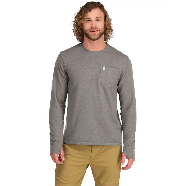Simms Henry's Fork Crew Pullover acero brezo - Imagen 2