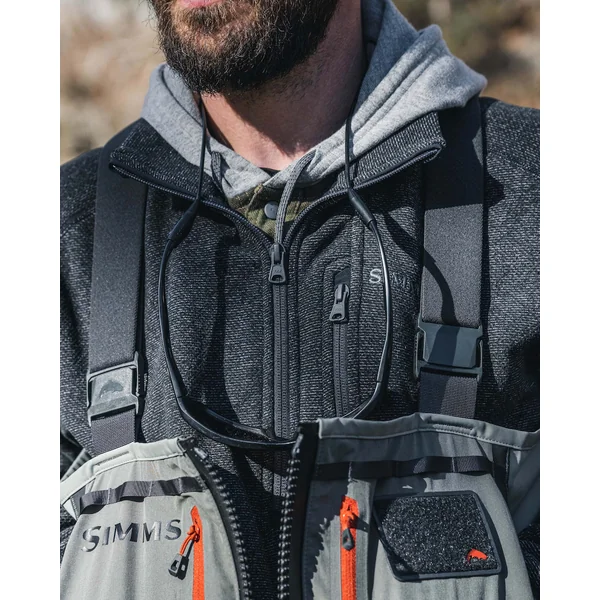 Simms Rivershed Half Zip Pullover riffle heather - Imagen 3