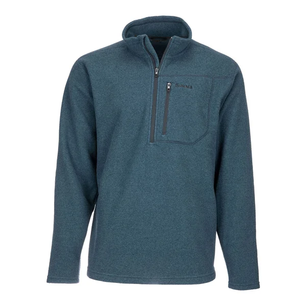 Simms Rivershed Quarter Zip Pullover luna oscura