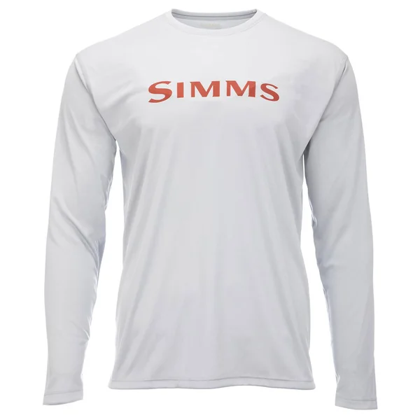 Simms Tech Tee camiseta de manga larga esterlina