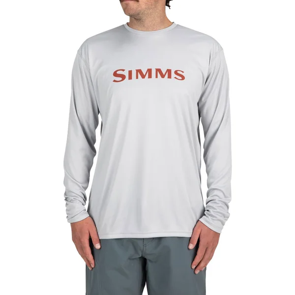 Simms Tech Tee camiseta de manga larga esterlina - Imagen 3