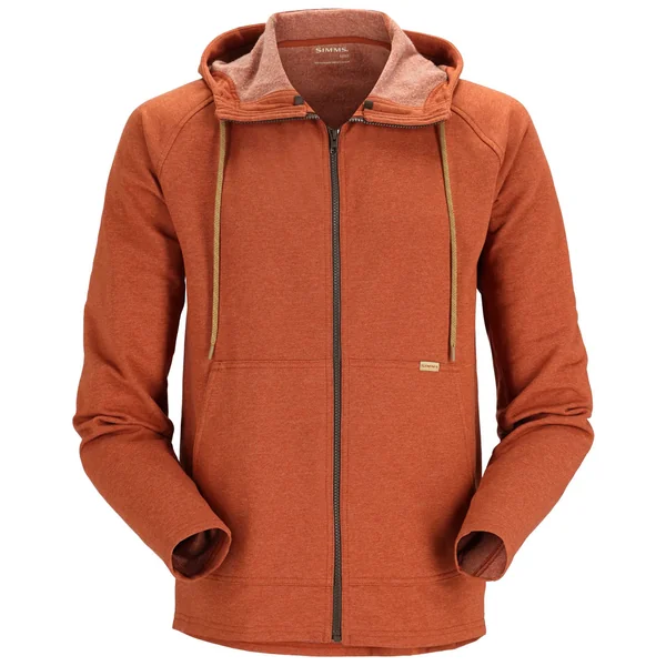 Simms Vermilion Full Zip Hoody Pullover clay heather