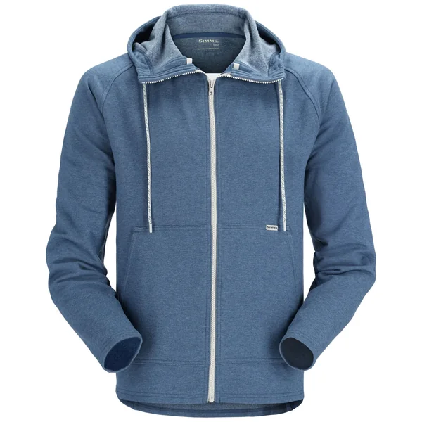 Simms Vermilion Full Zip Hoody Pullover navy heather