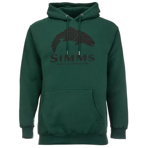 Simms Wood Trout Fill Sudadera con capucha bosque