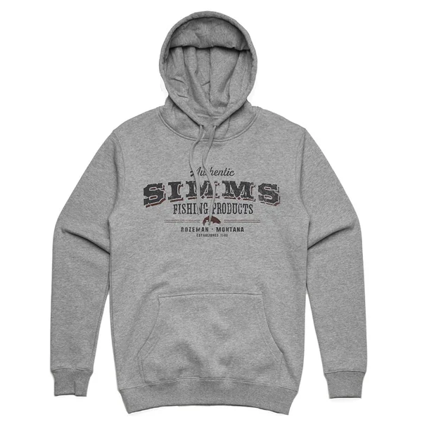 Simms Working Class Hoody gris brezo